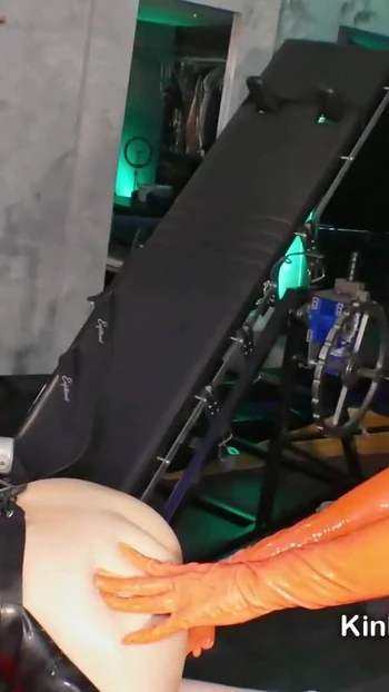 Epic moment from "Extreme double femdom double fisting for lucky sub boy"