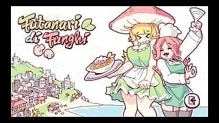 Futanari Di Funghi FUTA Hentai Game Ep.1 giving then shemale cum as special sauce in the restaurant !
