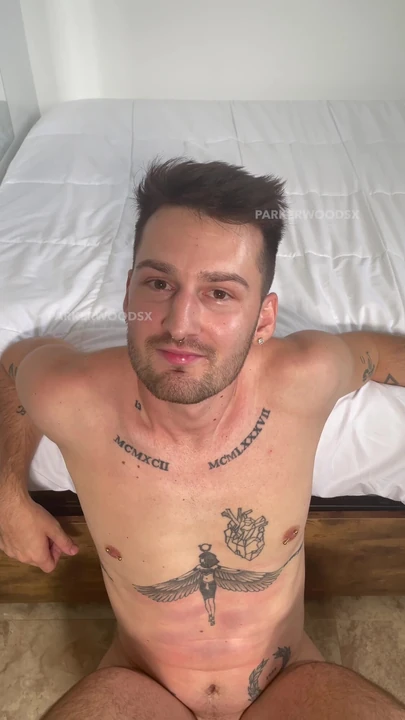 Captivating moment from "Man Gives Himself Blowjob With His Pulsing Asshole Pointed At Camera While He Cums"