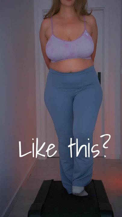 Hot MILF Big Ass Workout Tease