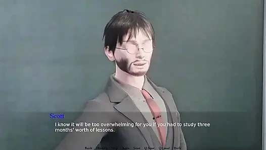 Наблюдаю за горячей милфой в душе - связанная похоть No2 - геймплей