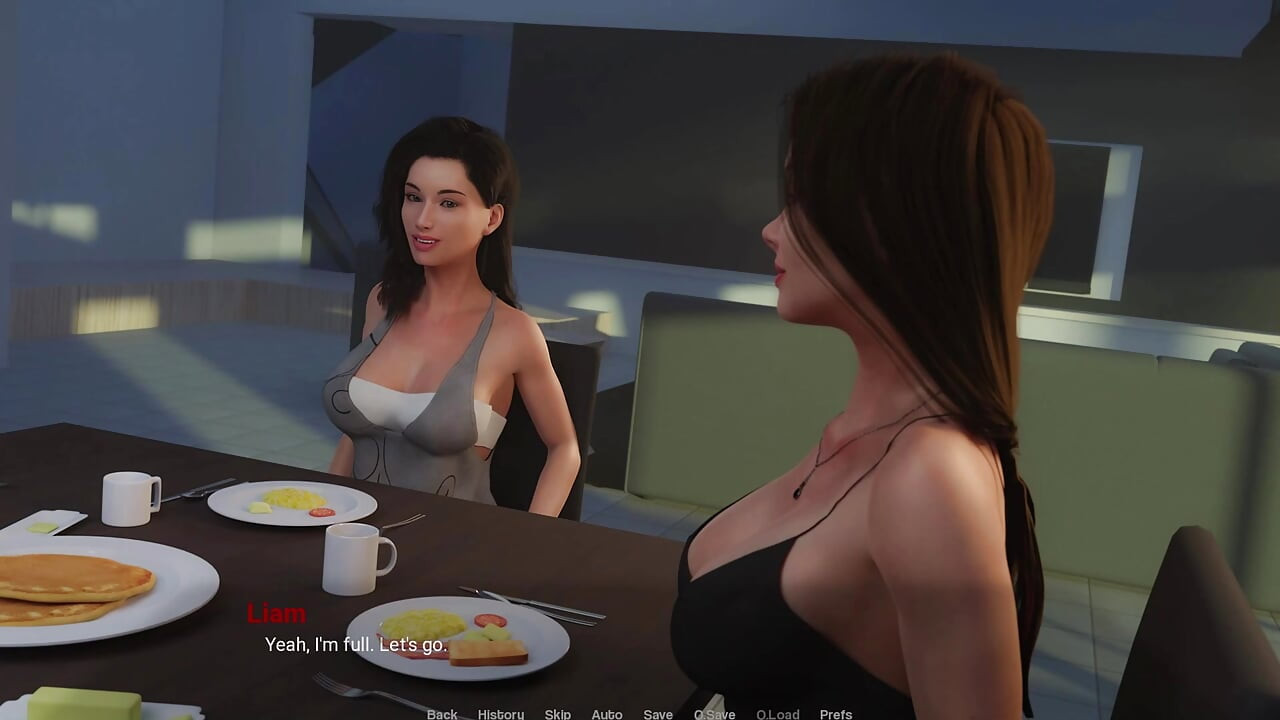 Away From Home 1 - Liam Meeting His Friend Lily After Many Years and Have Fun with Her