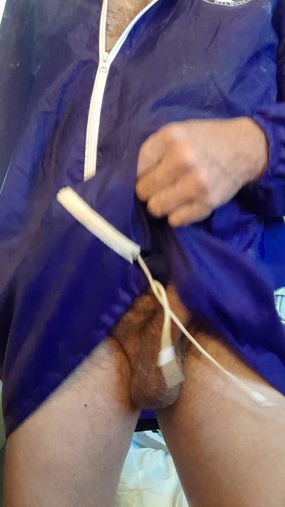 Purple Windbreaker