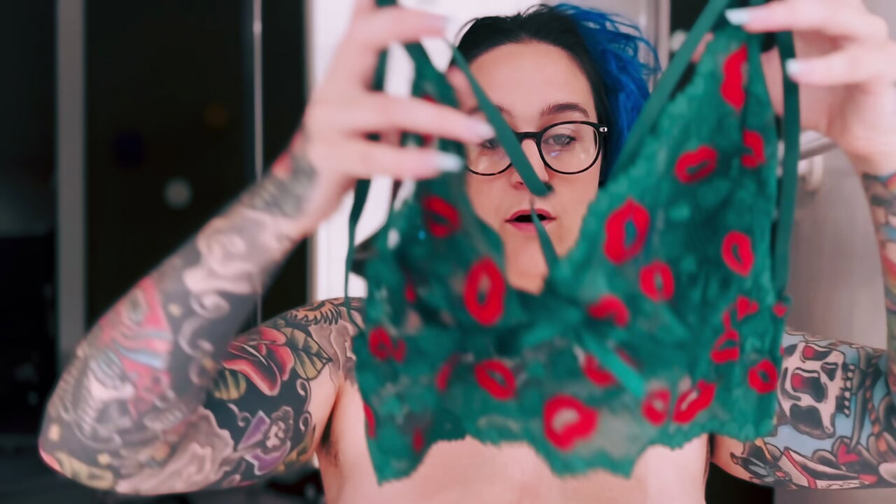 Curvy British MILF Tries On Sexy SHEIN Lingerie Tattooed & Busty PART TWO
