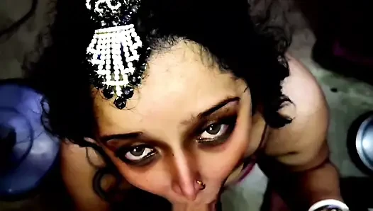 Indian Bengali step sister face fuck