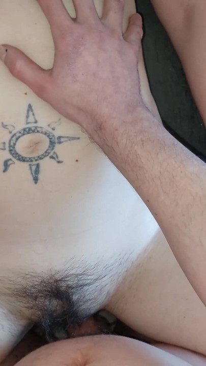 my hairy pussy was really wet in the end | Clip 2