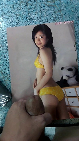 cum on gravure Idol Ai Yamagami