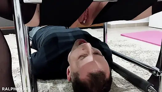 Cuckold sperma essen ZUSAMMENSTELLUNG reinigung sperma kuss pisse