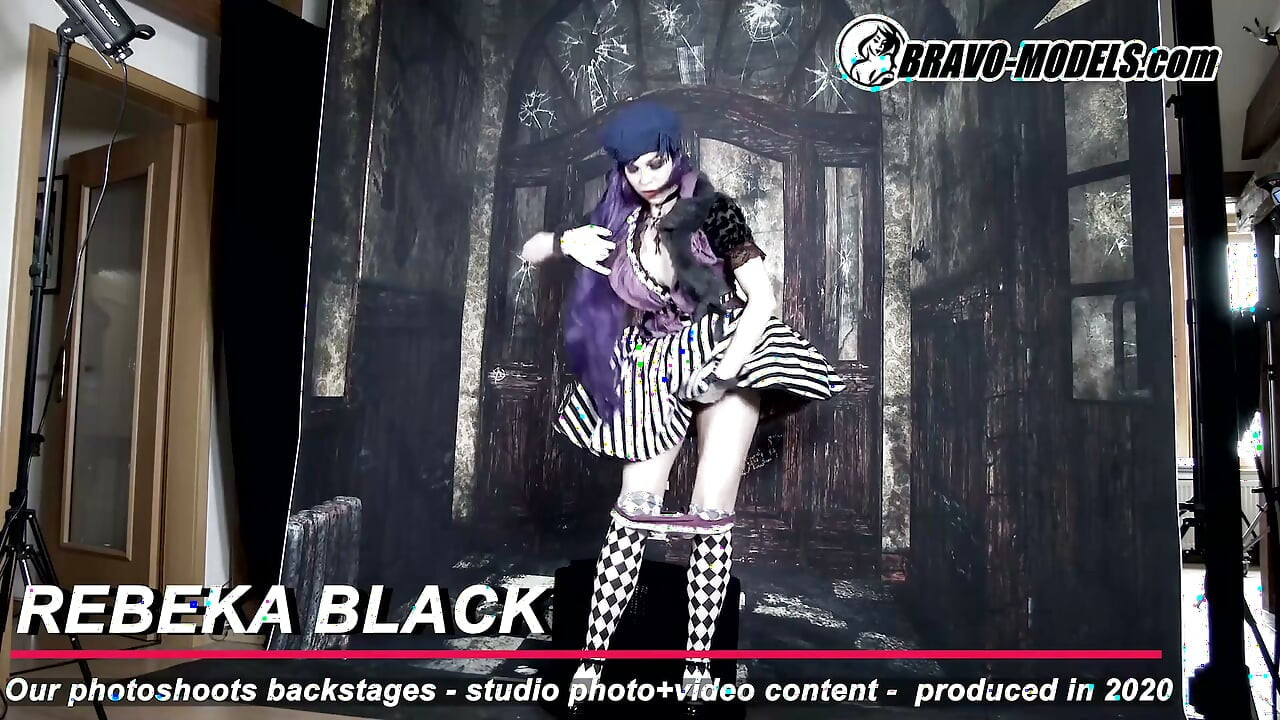 386-Backstage sesja zdjęciowa Rebeka Black - Dorosły