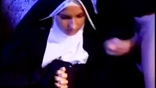 Cock crazed nun gives me the best blowjob of my life
