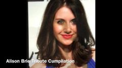 Ultimative Alison Brie Zusammenstellung - nackte Sperma-Tribute