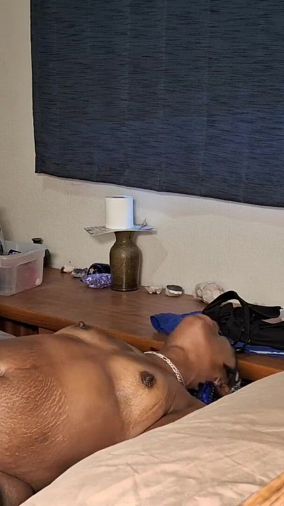 Lil' Blue Nasty cums again! | Clip 2