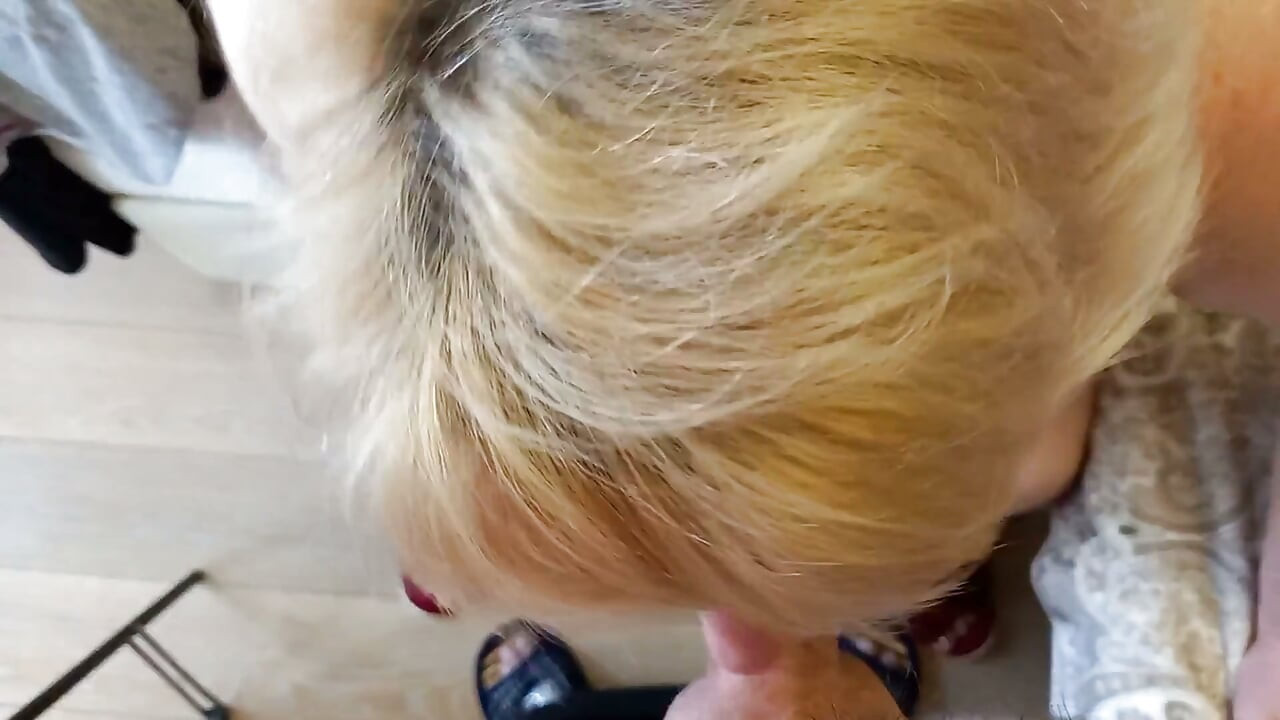 Homemade blowjob from BBW sexy