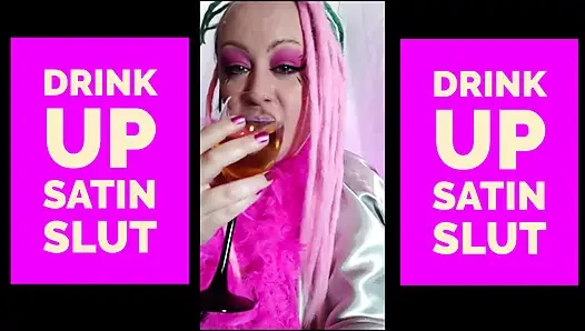 Become Bruci the silky satin whore