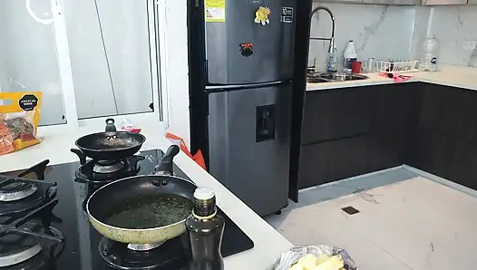 Готовка с камшотом-медведем