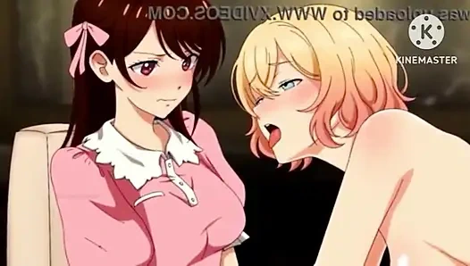 Büyük yaraklı sert sekste bebek gibi bir kız