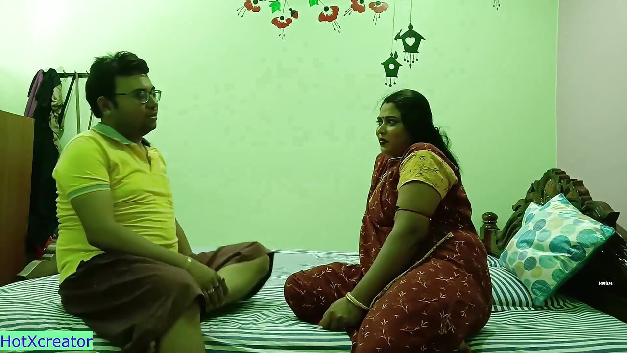 Bhabhi nóng bỏng lần đầu tiên làm tình với Devar thông minh! Bhabhi làm tình