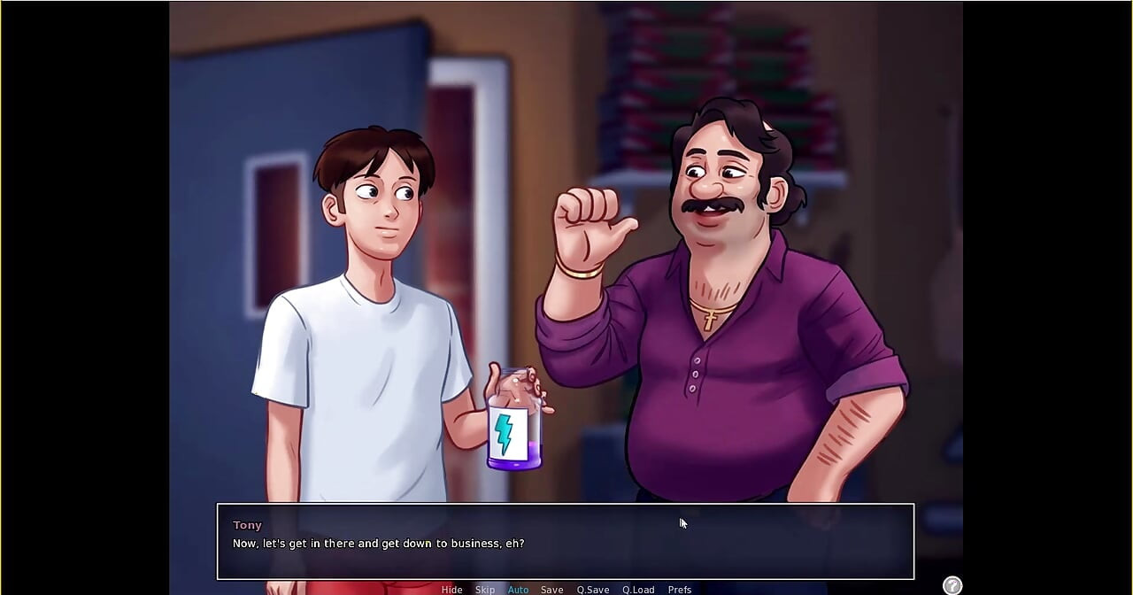 Summertime saga - Eva had her baby ... Johannes fucked Maria while tony was there