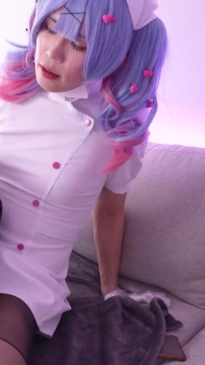 初音ミク ラビットホール コスプレ ソフト BDSM、足フェチ、フェイスファック 変態 シーメール アジア系フェムボーイトランス 11 |クリップ1