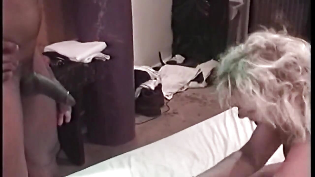 Mature Blonde MILF Takes Multiple Big Cocks Hard