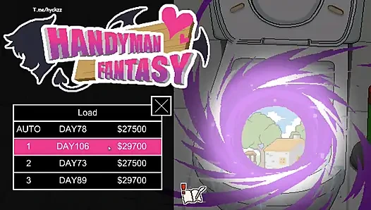 Hentai Game - Handyman Fantasy - Fucking the DLC Girls H Scenes