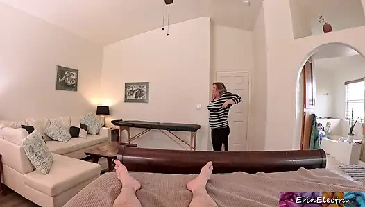Stepmom lost the bet and gives ass