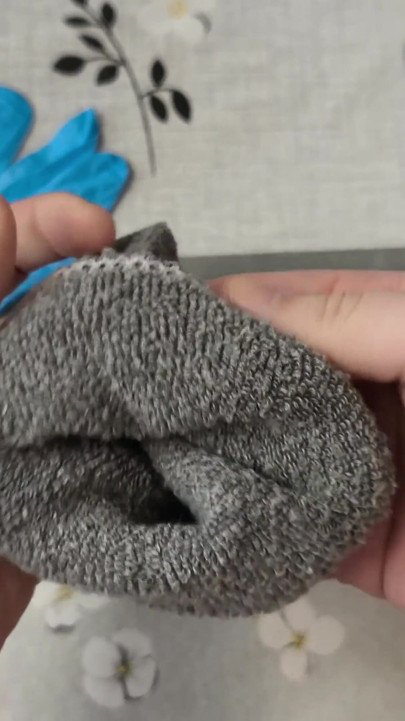 Homemade Sock & Glove Stroker - Multiple Positions to Deep Creampie Finish