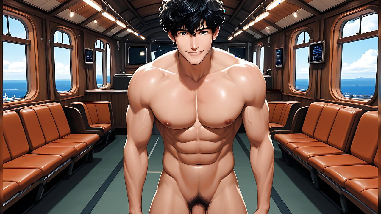 Lustmen Basketball Player Solo Slideshow Anime First-class Cabin Cock Stroking Ai