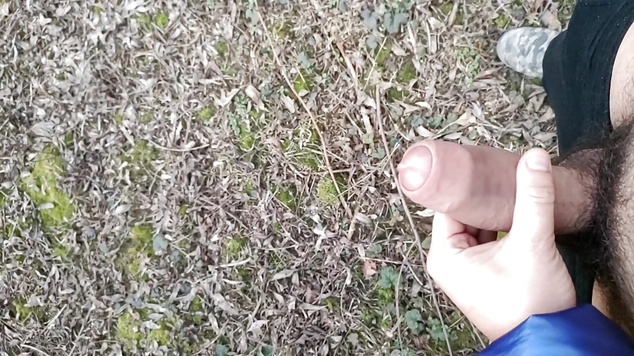 Slow Motion Two Big Cumshots Uncut Hairy Thick Cock