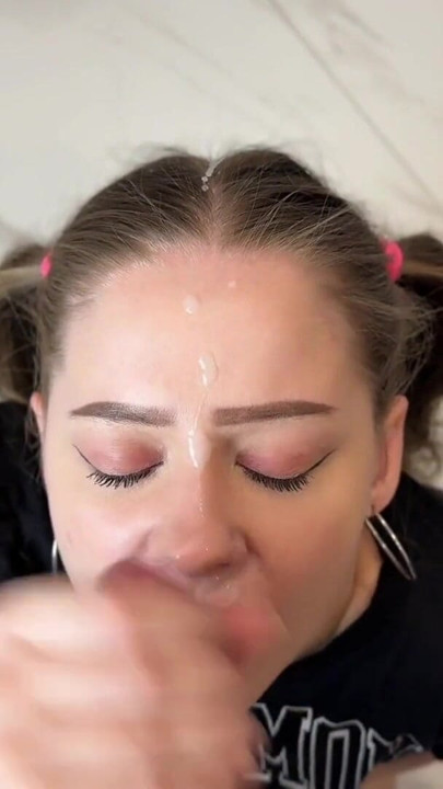 A selection of big facial cumshots of a cute girl Montanasvibe | Clip 2