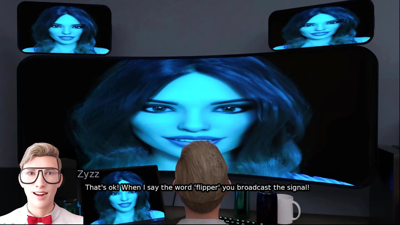 Sexbot - I've cummed on Emily panties