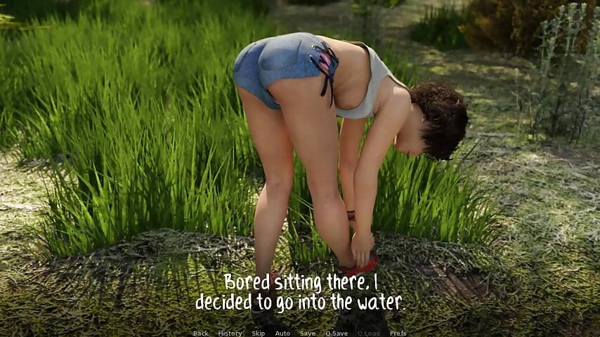 Anita upptäcker - spel - rollspel - Anita retar sin styvpappa på Camping Trip
