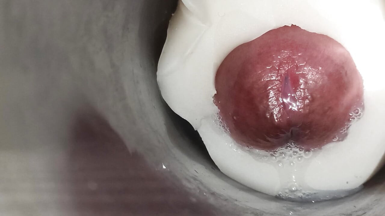 Internal view: vulva twitching and ejaculation 2