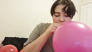 Wysadzanie 5 balonów