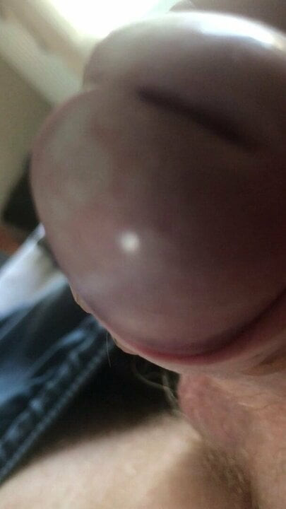Playing with cock