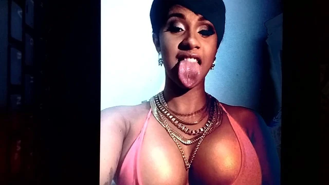 Cardi b cum tribute