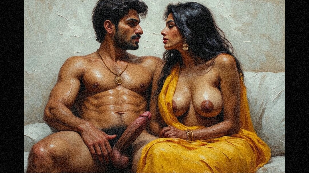 Kiran fucking his ex lover and her new girlfriend threesome lucky boy