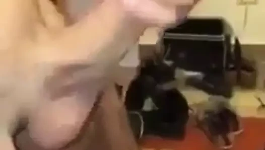 okşayarak benim zonklama horoz