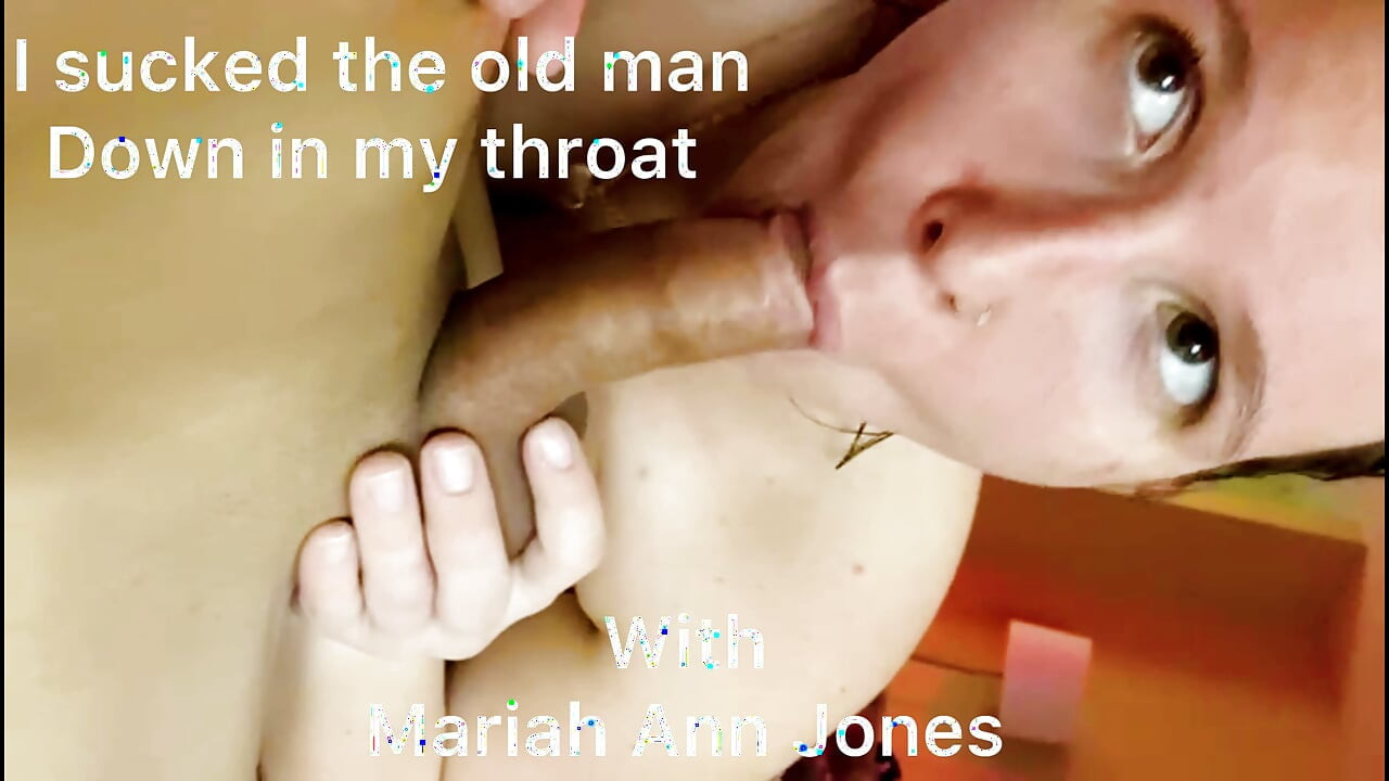 I sucked my 55m photographer's big dick deep in my throat giving him a sloppy blowjob then got fingered while giving a handjob
