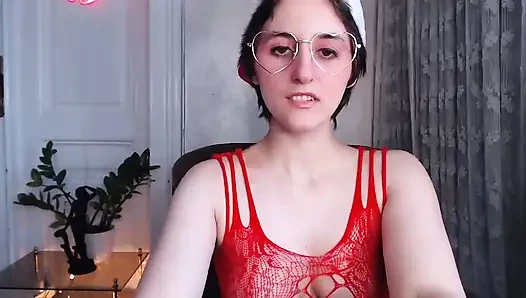 Christmas Bodystocking Cocktease