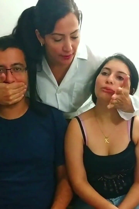 Hand Over Mouth and Duct Tape Therapy for Nagging Couple!