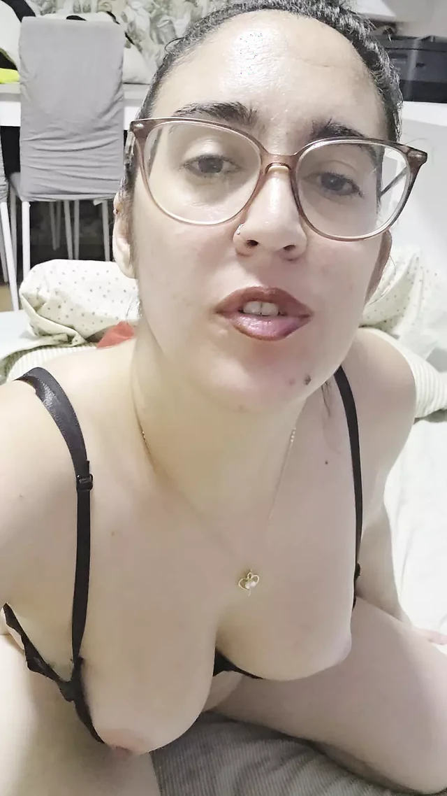 I smash my pussy with a big dildo