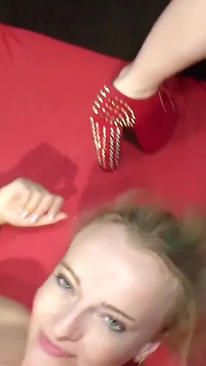 Stunning moment from "Skinny Girl Victoria Pure at Creampie Gangbang Party - German"