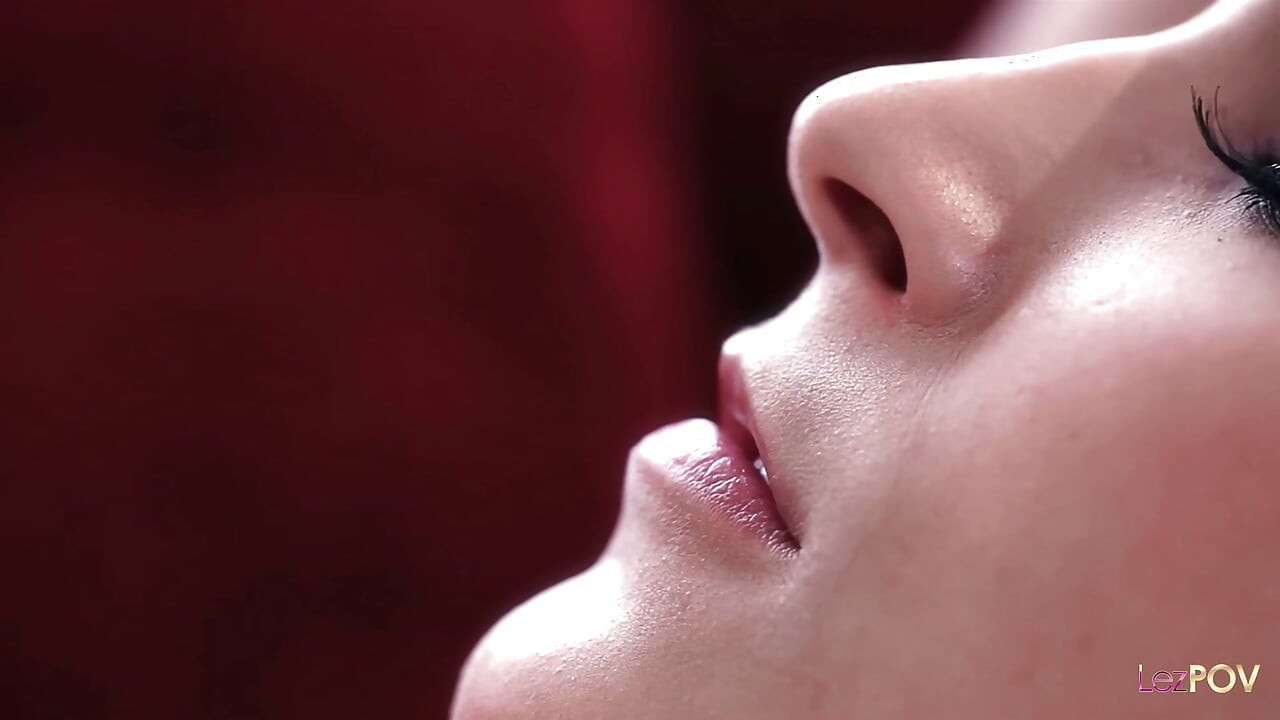 As the lesbian fervor heated her mind kept thinking about a certain man beyond reality