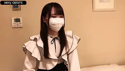 Maid Cafe Secret Play. Slim Beauty Smiles Innocently While Breaking Every Rule Behind Closed Doors.