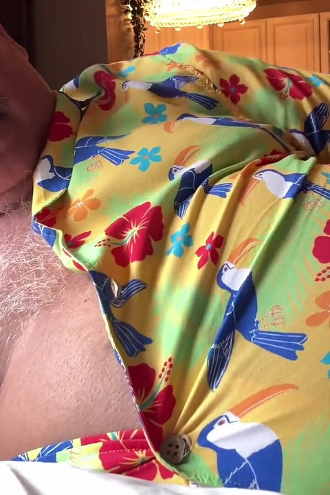 Old Fat Coach, Masculine Chub Bear Cums Big
