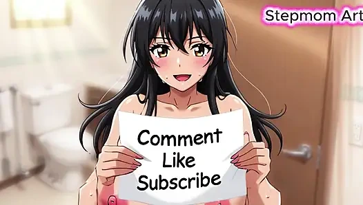 JOI мачеха в горячей ванне - иди со мной, 100% ты кончишь - грязный разговор