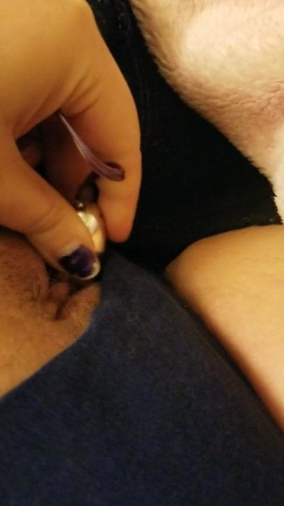 Playing with my toy