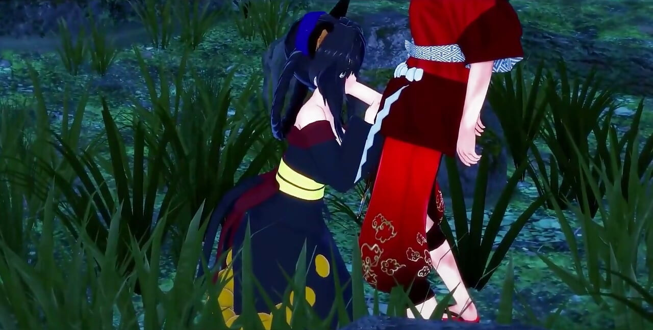 Rias Gremory Kimono tyohaar par seks, hsdxd Ntr Madness E9