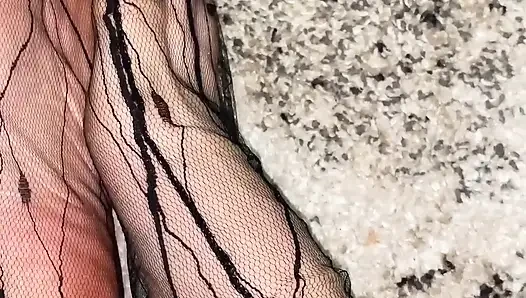 Playing with my feet